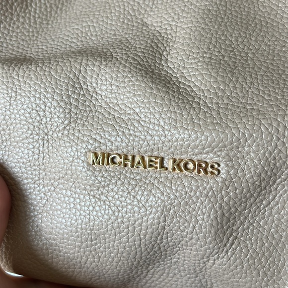 Michael Kors Oyster Leather Handbag - Picture 9 of 12